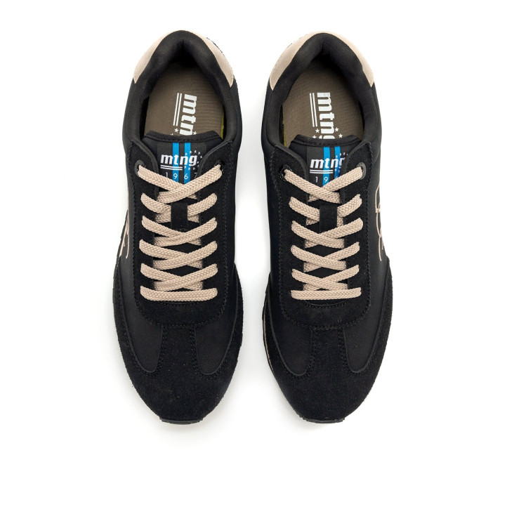 DEPORTIVAS DE HOMBRE MUSTANG JOGGO TRACK NEGRO 84807 60862 - Querol online