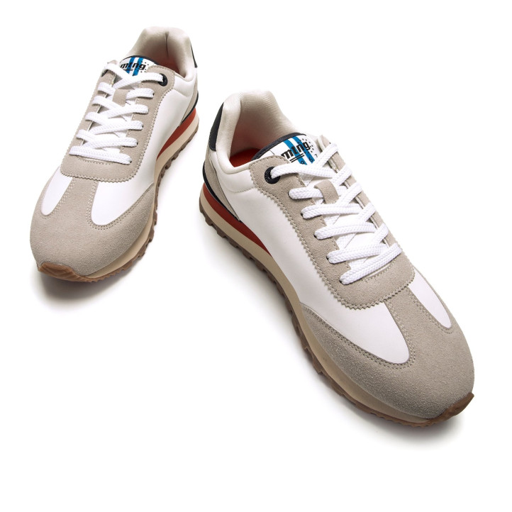 DEPORTIVAS DE HOMBRE MUSTANG JOGGO TRACK BLANCO 84807 60863 - Querol online