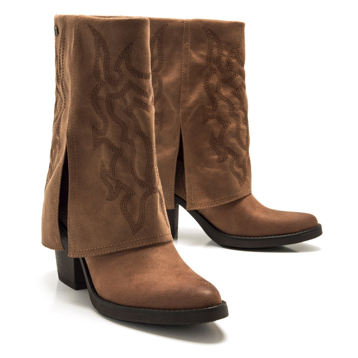 BOTAS DE MUJER MUSTANG TIJUANA MARRON 54979 61005 - Querol online