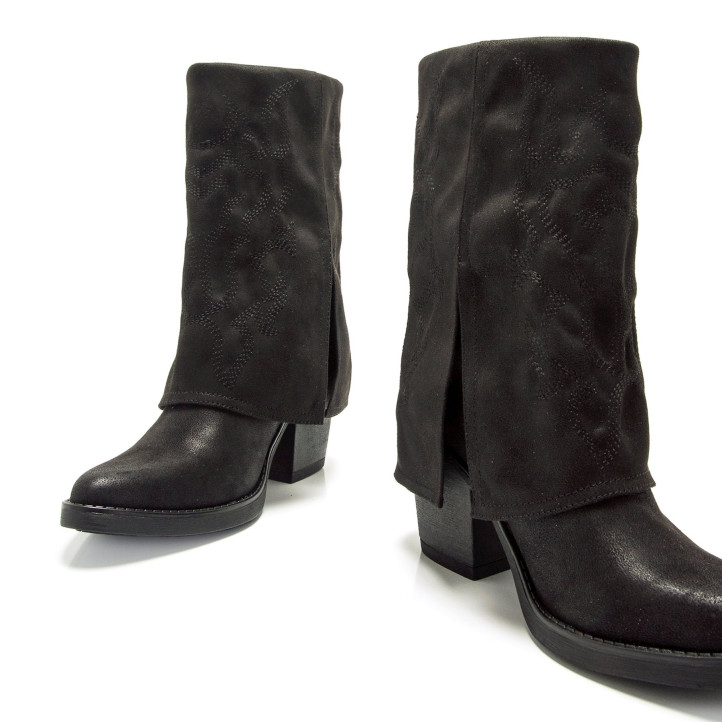 BOTAS DE MUJER MUSTANG TIJUANA NEGRO 54979 61006 - Querol online