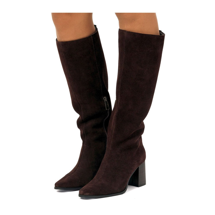 BOTAS DE MUJER MUSTANG MEGHAN MARRON 55473 61431 - Querol online