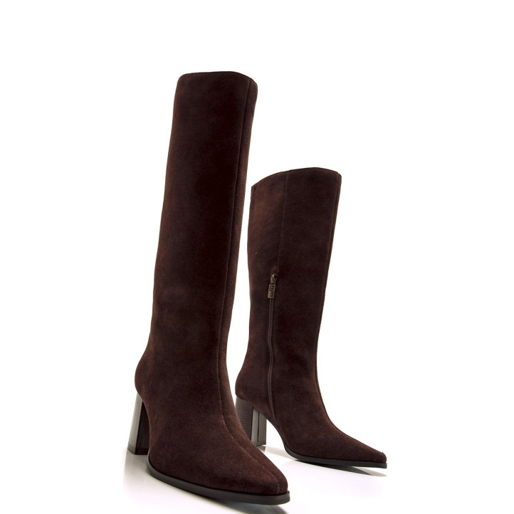 BOTAS DE MUJER MUSTANG MEGHAN MARRON 55473 61431 - Querol online