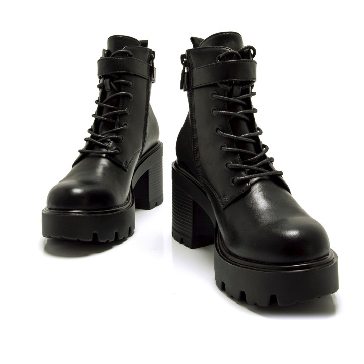 BOTINES DE MUJER MUSTANG EMELINE NEGRO 54839 61003 - Querol online