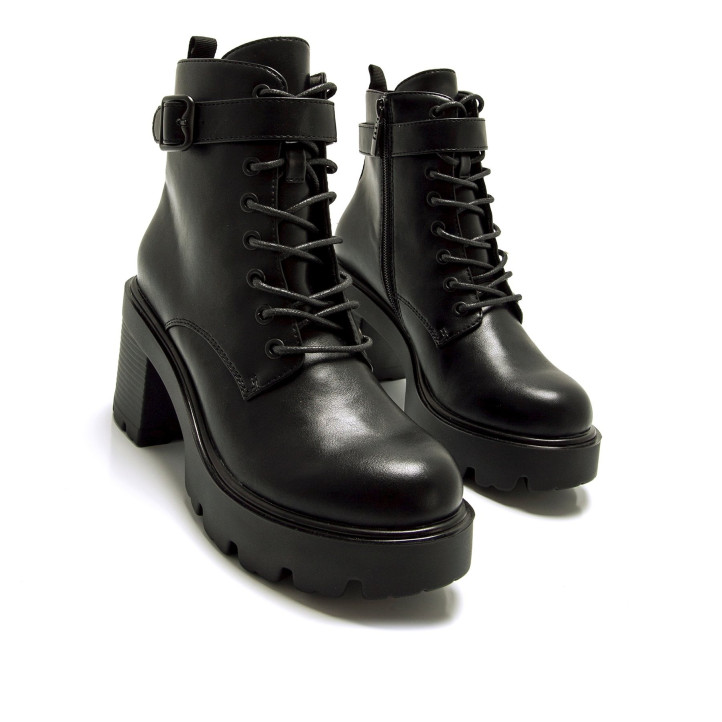 BOTINES DE MUJER MUSTANG EMELINE NEGRO 54839 61003 - Querol online