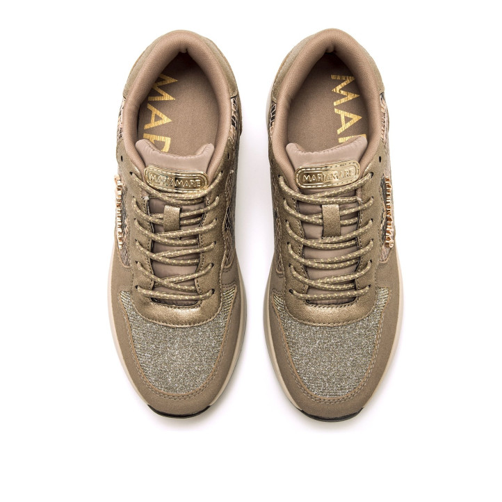 DEPORTIVAS DE MUJER MARIAMARE 63421 MARRON 63421 61463 - Querol online