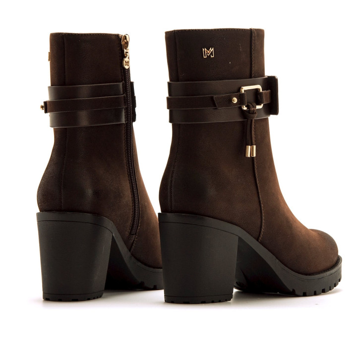 BOTINES DE MUJER MARIAMARE 63617 MARRON 63617 61482 - Querol online