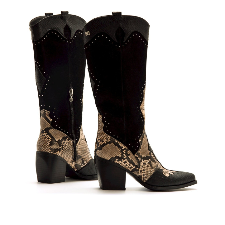BOTAS DE MUJER MARIAMARE 63710 NEGRO 63710 61493 - Querol online
