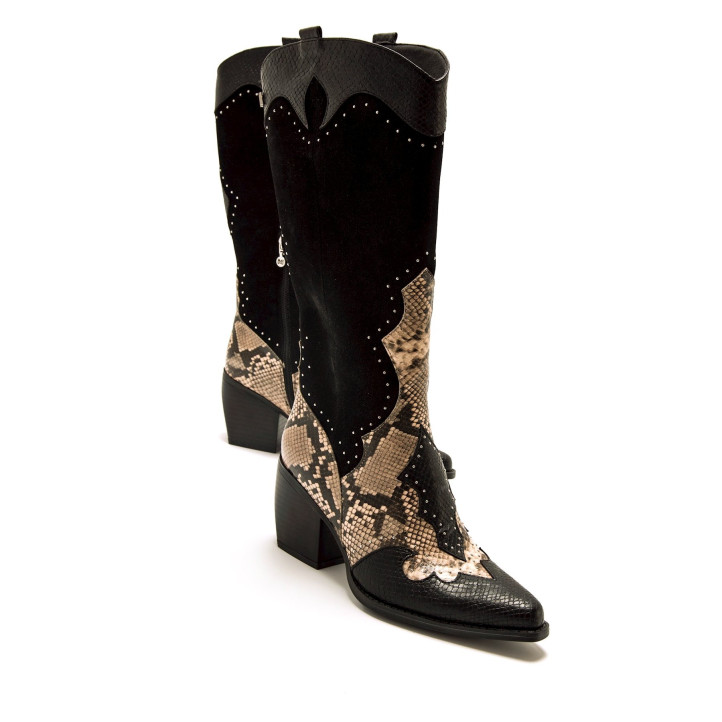 BOTAS DE MUJER MARIAMARE 63710 NEGRO 63710 61493 - Querol online