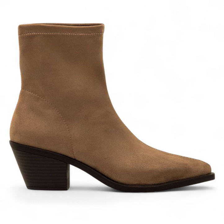 BOTINES DE MUJER MUSTANG DAPHNE BEIGE 55480 61438 - Querol online