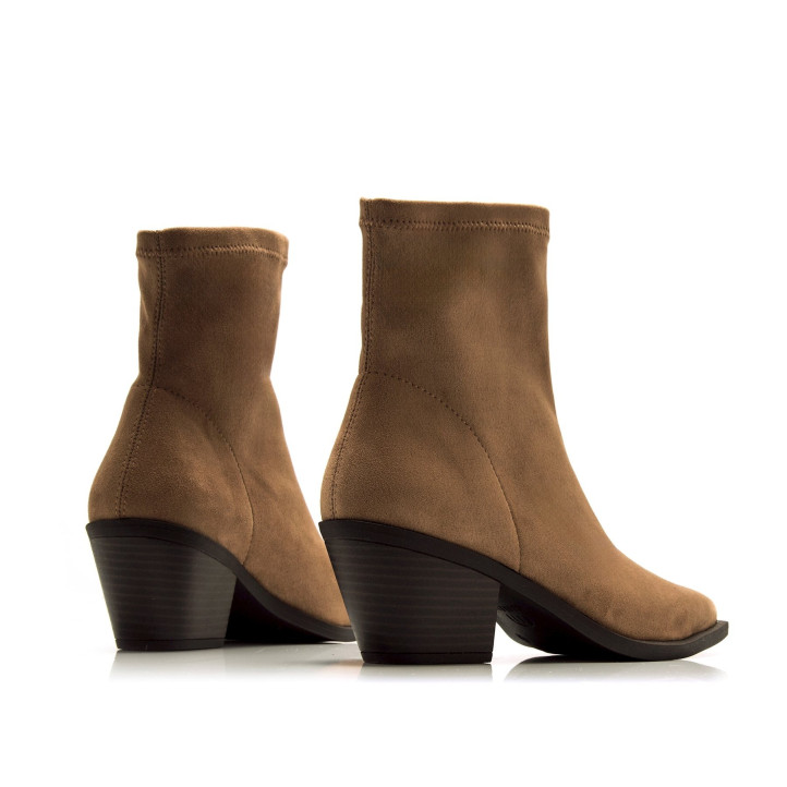 BOTINES DE MUJER MUSTANG DAPHNE BEIGE 55480 61438 - Querol online