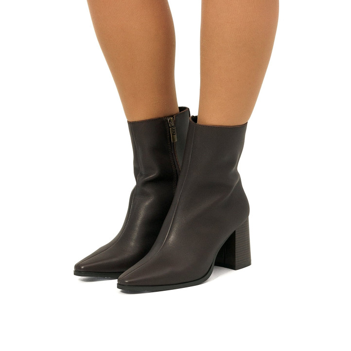 BOTINES DE MUJER MUSTANG MEGHAN MARRON 55474 61436 - Querol online