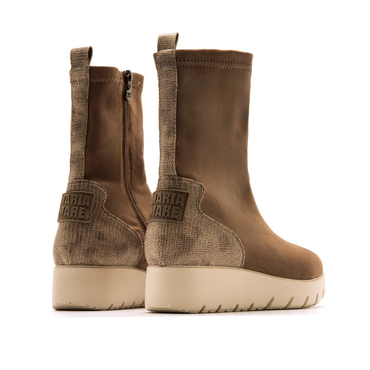 BOTINES DE MUJER MARIAMARE 63700 MARRON 63700 61489 - Querol online