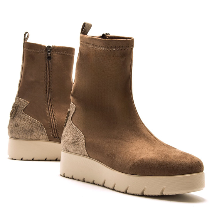 BOTINES DE MUJER MARIAMARE 63700 MARRON 63700 61489 - Querol online