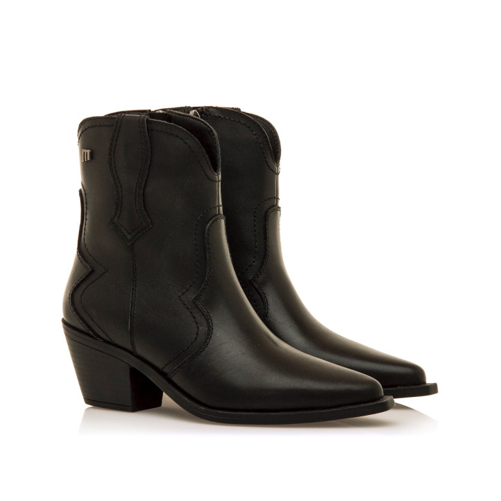BOTINES DE MUJER MUSTANG DAPHNE NEGRO 55302 61416 - Querol online