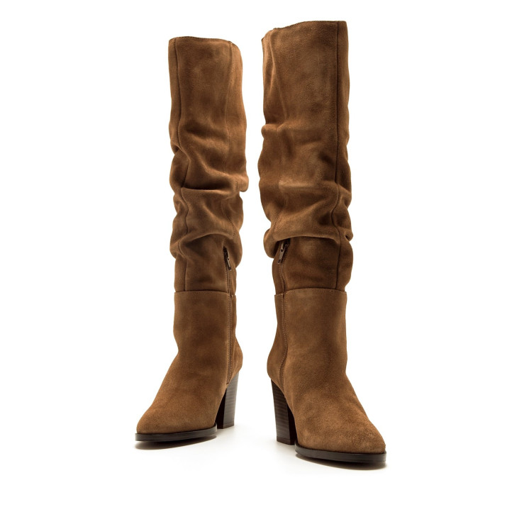 BOTAS DE MUJER MUSTANG ROSE MARRON 55439 61612 - Querol online