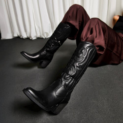 BOTAS DE MUJER MUSTANG TIJUANA NEGRO 54969 61408 - Querol online