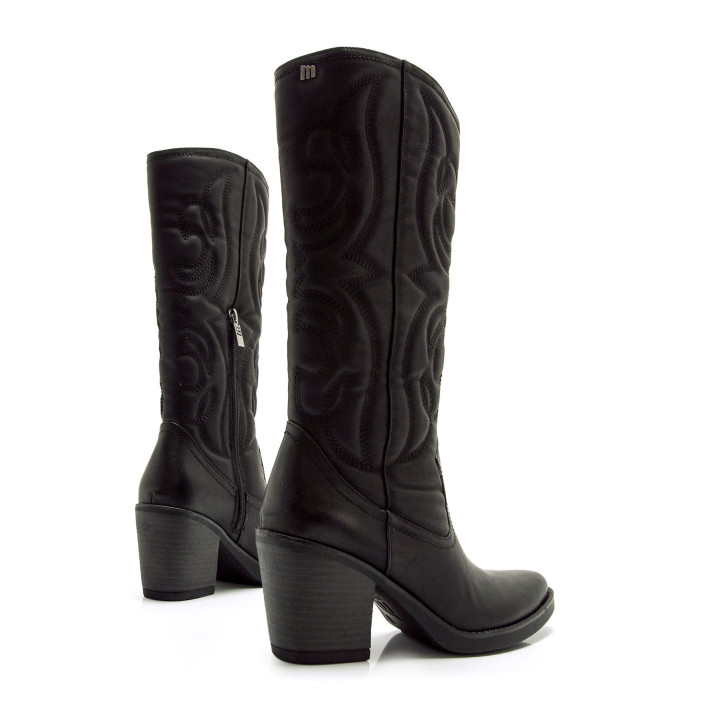 BOTAS DE MUJER MUSTANG TIJUANA NEGRO 54969 61408 - Querol online