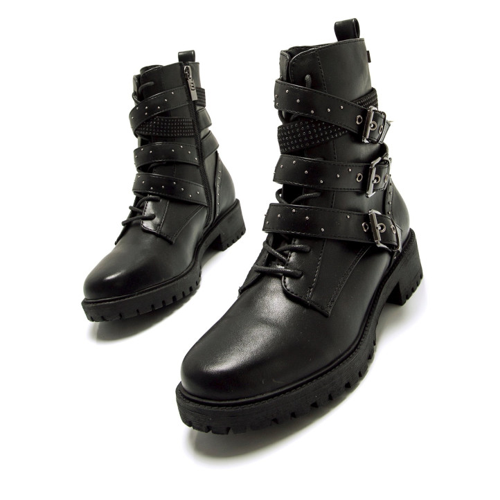 BOTINES DE MUJER MUSTANG CAMPA NEGRO 54770 61402 - Querol online
