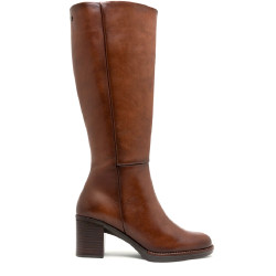 BOTAS DE PIEL DE TACÓN CUERO RITA PORRONET - Querol online