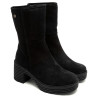 BOTAS DE PIEL DE TACÓN NEGRO MARINA PORRONET