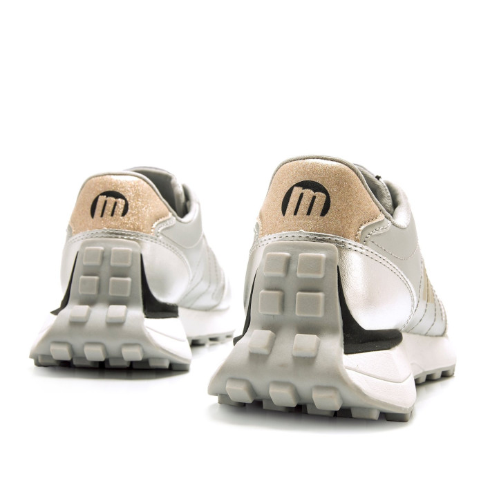 DEPORTIVAS DE MUJER MUSTANG ZINC PLATA 60779 60806 - Querol online