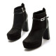 BOTINES DE MUJER MARIAMARE 63650 NEGRO 63650 61487 - Querol online