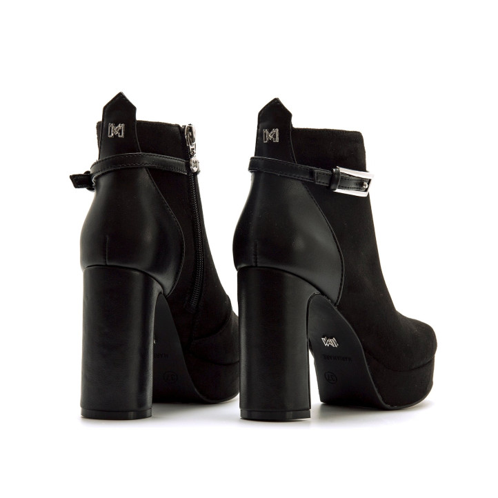 BOTINES DE MUJER MARIAMARE 63650 NEGRO 63650 61487 - Querol online