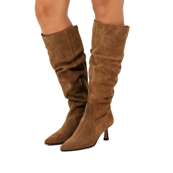 BOTAS DE MUJER MUSTANG NINETTE MARRON 55307 61419 - Querol online