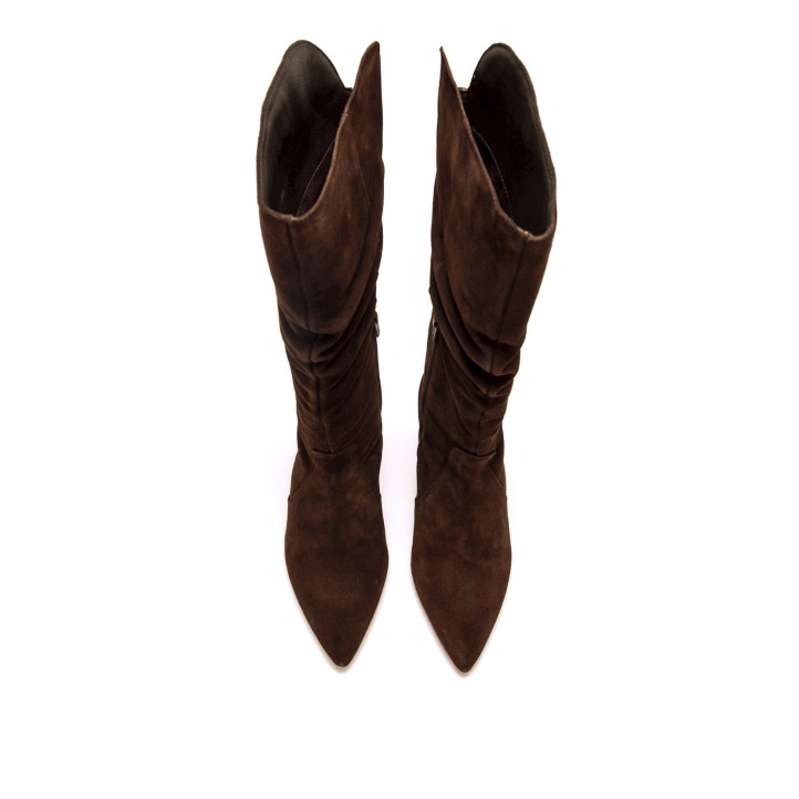 BOTAS DE MUJER MUSTANG NINETTE MARRON 55307 61418 - Querol online