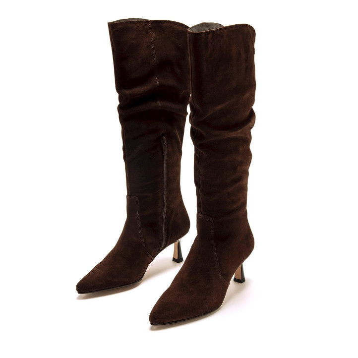 BOTAS DE MUJER MUSTANG NINETTE MARRON 55307 61418 - Querol online