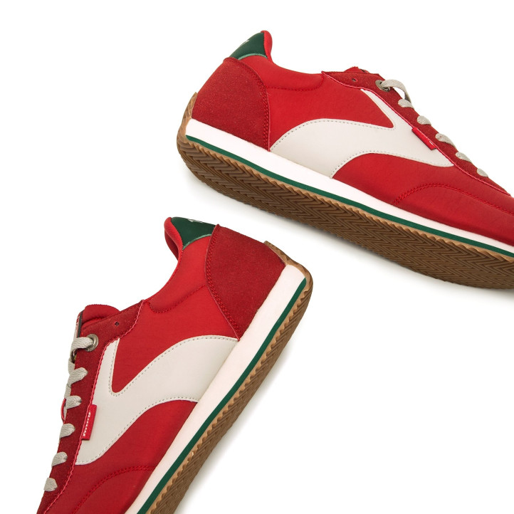 DEPORTIVAS DE HOMBRE MUSTANG OMEGA ROJO 84795 60853 - Querol online