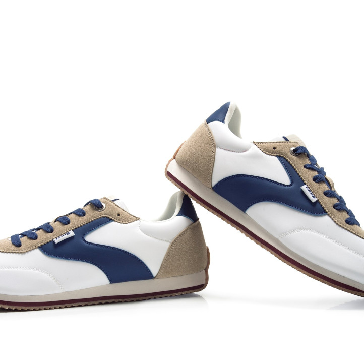 DEPORTIVAS DE HOMBRE MUSTANG OMEGA BEIGE 84795 60854 - Querol online