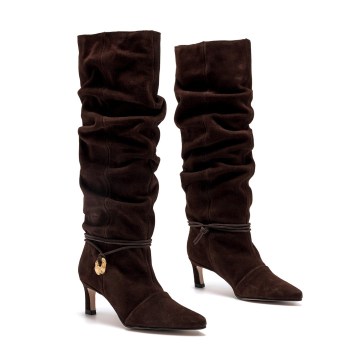 BOTAS DE MUJER MUSTANG GALA MARRON 55921 61713 - Querol online