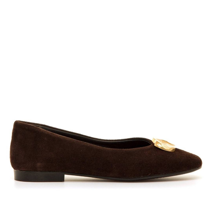 ZAPATOS DE MUJER MUSTANG CAMILE MARRON 56534 61716 - Querol online