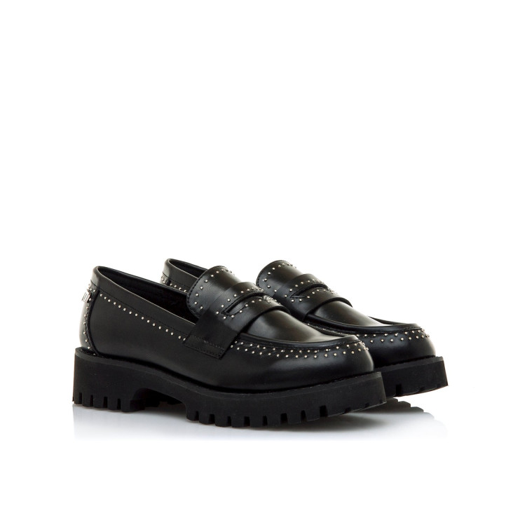 ZAPATOS DE MUJER MUSTANG LENOX NEGRO 59370 61439 - Querol online