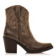 BOTINES DE MUJER MUSTANG TIJUANA MARRON 59581 61020 - Querol online