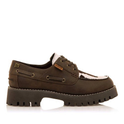 ZAPATOS DE MUJER MUSTANG LENOX MARRON 55270 61413 - Querol online
