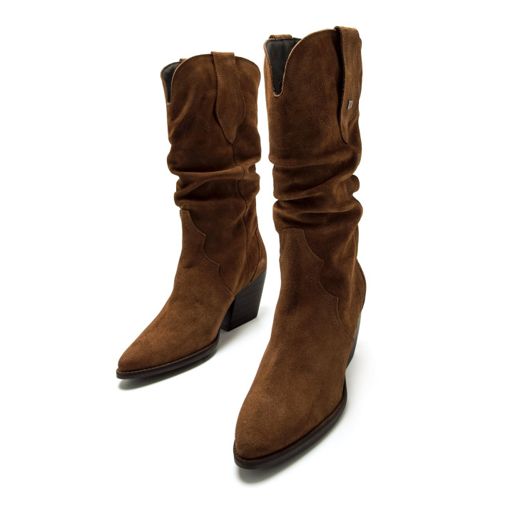 BOTAS DE MUJER MUSTANG MISSOURI MARRON 55919 61594 - Querol online
