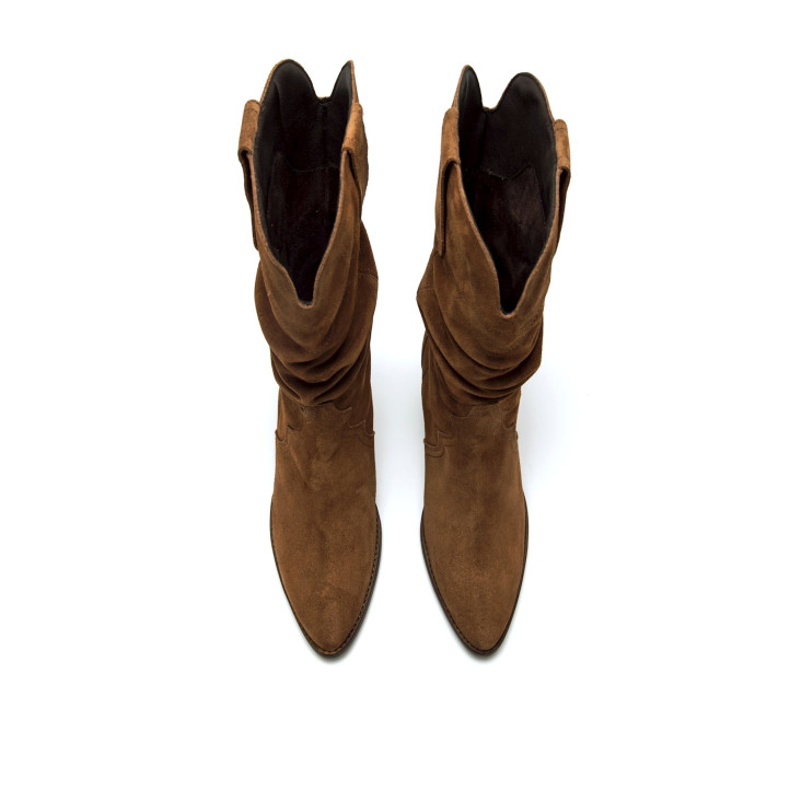 BOTAS DE MUJER MUSTANG MISSOURI MARRON 55919 61594 - Querol online