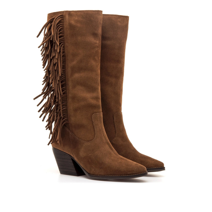 BOTAS DE MUJER MUSTANG MISSOURI MARRON 55918 61596 - Querol online