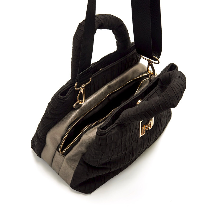 BOLSOS DE MUJER MARIAMARE PILA NEGRO PILA 61317 - Querol online