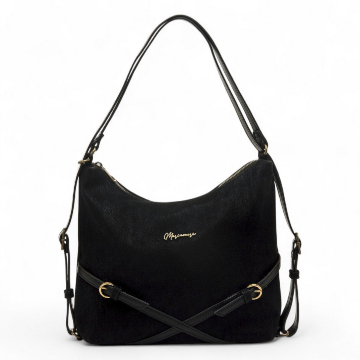 BOLSOS DE MUJER MARIAMARE BARRE NEGRO BARRE 61286 - Querol online
