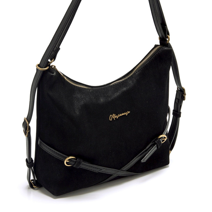 BOLSOS DE MUJER MARIAMARE BARRE NEGRO BARRE 61286 - Querol online