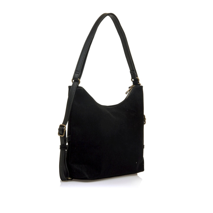 BOLSOS DE MUJER MARIAMARE BARRE NEGRO BARRE 61286 - Querol online