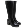 Botas tacón Porronet DE PIEL DE TACÓN NEGRO RITA