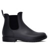 Botas agua Stay negras estilo botín chelsea con tirador trasero