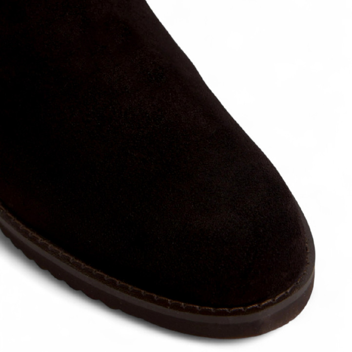 Botins Silbon chelsea serratge marró - Querol online