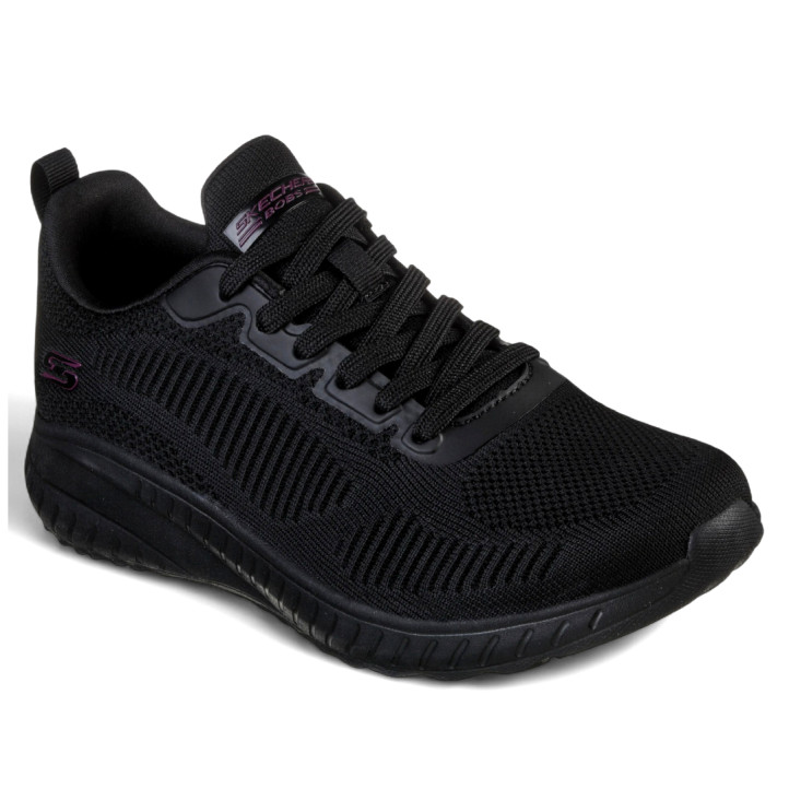 Zapatillas deportivas Skechers bobs sport squad chaos face off negras - Querol online