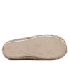 Sabatilles casa CM Confort beix de pèl suau amb brodat decoratiu