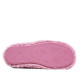 Zapatillas casa CM Confort rosas de pelo suave con ribete de punto - Querol online